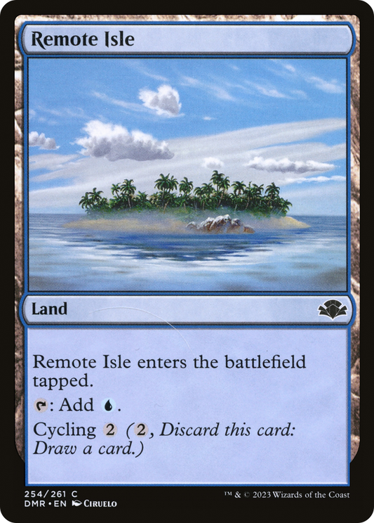 Remote Isle (DMR-254) - Dominaria Remastered - Premium MTG Single from Wizards of the Coast - Just $0.08! Shop now at Game Crave Tournament Store