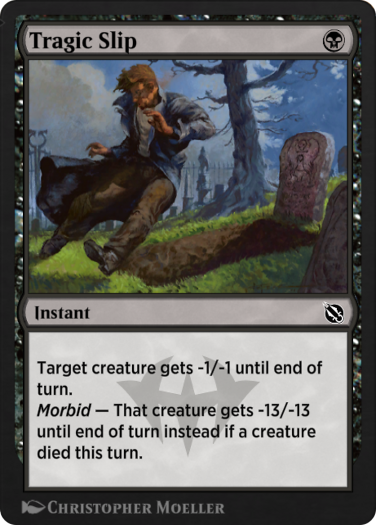 Tragic Slip (SIS-035) - Shadows of the Past - Premium MTG Single from Wizards of the Coast - Just $0! Shop now at Game Crave Tournament Store