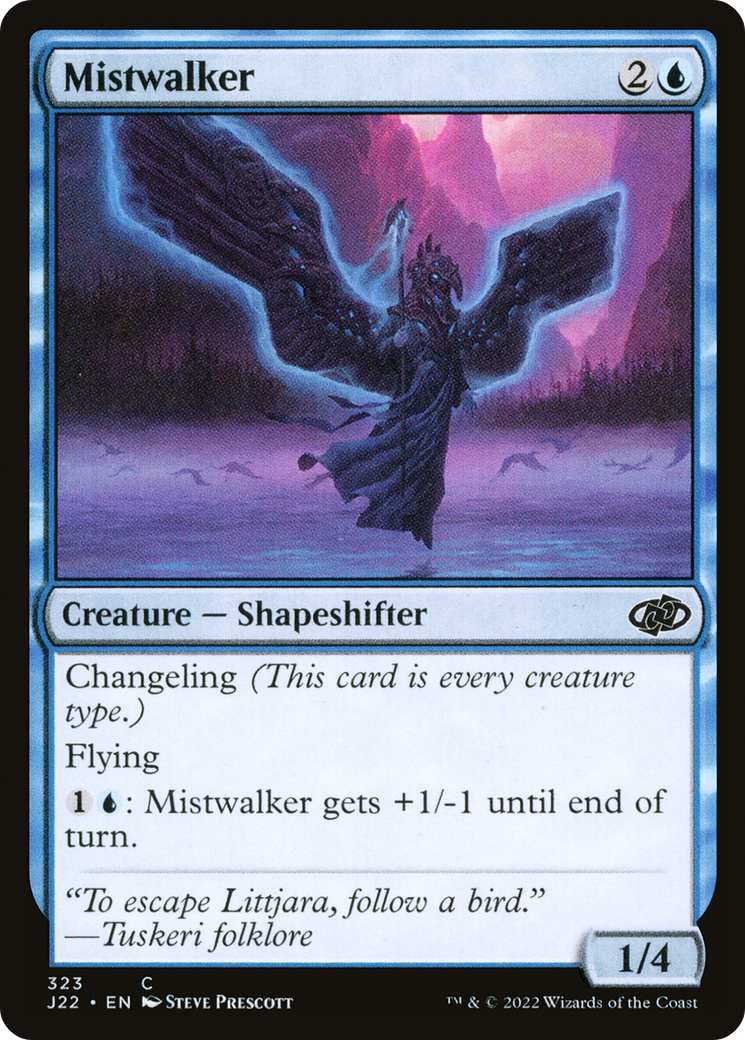 Mistwalker (J22-323) - Jumpstart 2022 - Premium MTG Single from Wizards of the Coast - Just $0.08! Shop now at Game Crave Tournament Store
