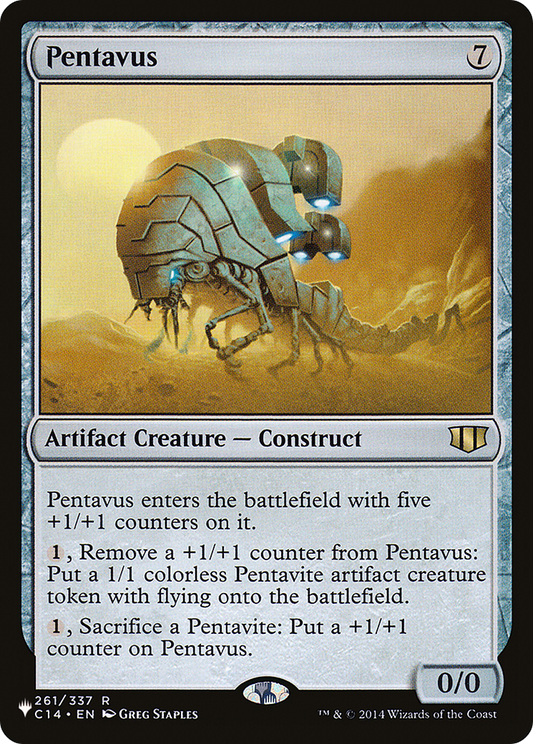 Pentavus (PLIST-948) - The List - Premium MTG Single from Wizards of the Coast - Just $0.25! Shop now at Game Crave Tournament Store