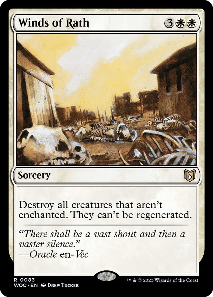 Winds of Rath (WOC-083) - Wilds of Eldraine Commander - Premium MTG Single from Wizards of the Coast - Just $0.12! Shop now at Game Crave Tournament Store