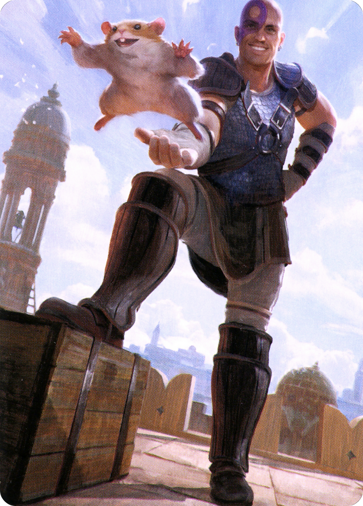 Minsc & Boo, Timeless Heroes // Minsc & Boo, Timeless Heroes (ACLB-072) - Battle for Baldur's Gate Art Series (Borderless) - Premium MTG Single from Wizards of the Coast - Just $0! Shop now at Game Crave Tournament Store