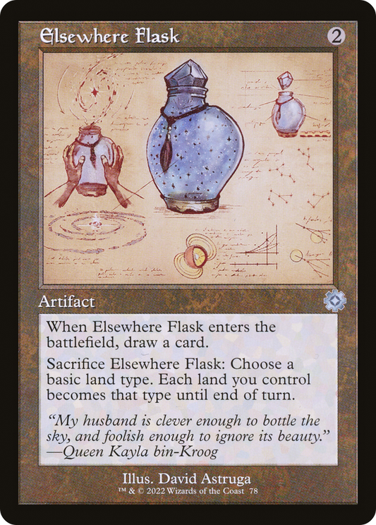 Elsewhere Flask (BRR-078) - The Brothers' War Retro Artifacts - Premium MTG Single from Wizards of the Coast - Just $0.08! Shop now at Game Crave Tournament Store