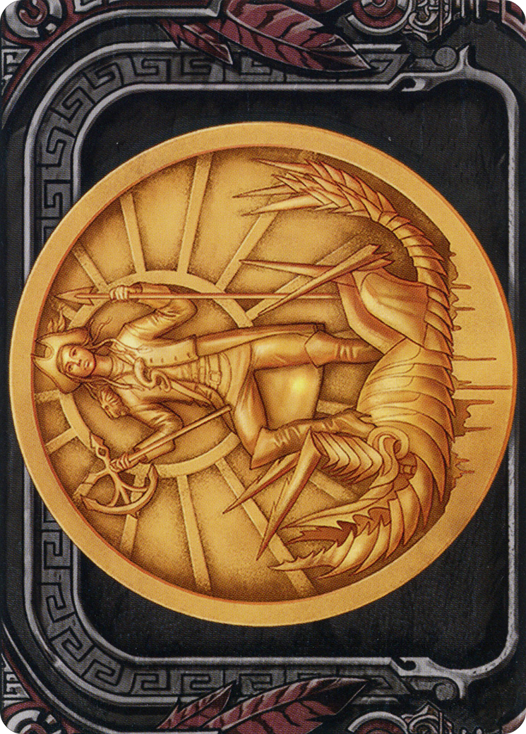 Captain Lannery Storm // Captain Lannery Storm (AMOM-073) - March of the Machine Art Series (Borderless) Foil - Premium MTG Single from Wizards of the Coast - Just $0! Shop now at Game Crave Tournament Store