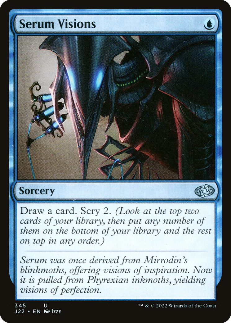 Serum Visions (J22-345) - Jumpstart 2022 - Premium MTG Single from Wizards of the Coast - Just $0.14! Shop now at Game Crave Tournament Store