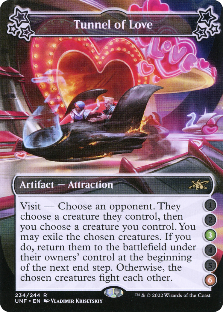 Tunnel of Love (UNF-234B) - Unfinity - Premium MTG Single from Wizards of the Coast - Just $0.19! Shop now at Game Crave Tournament Store