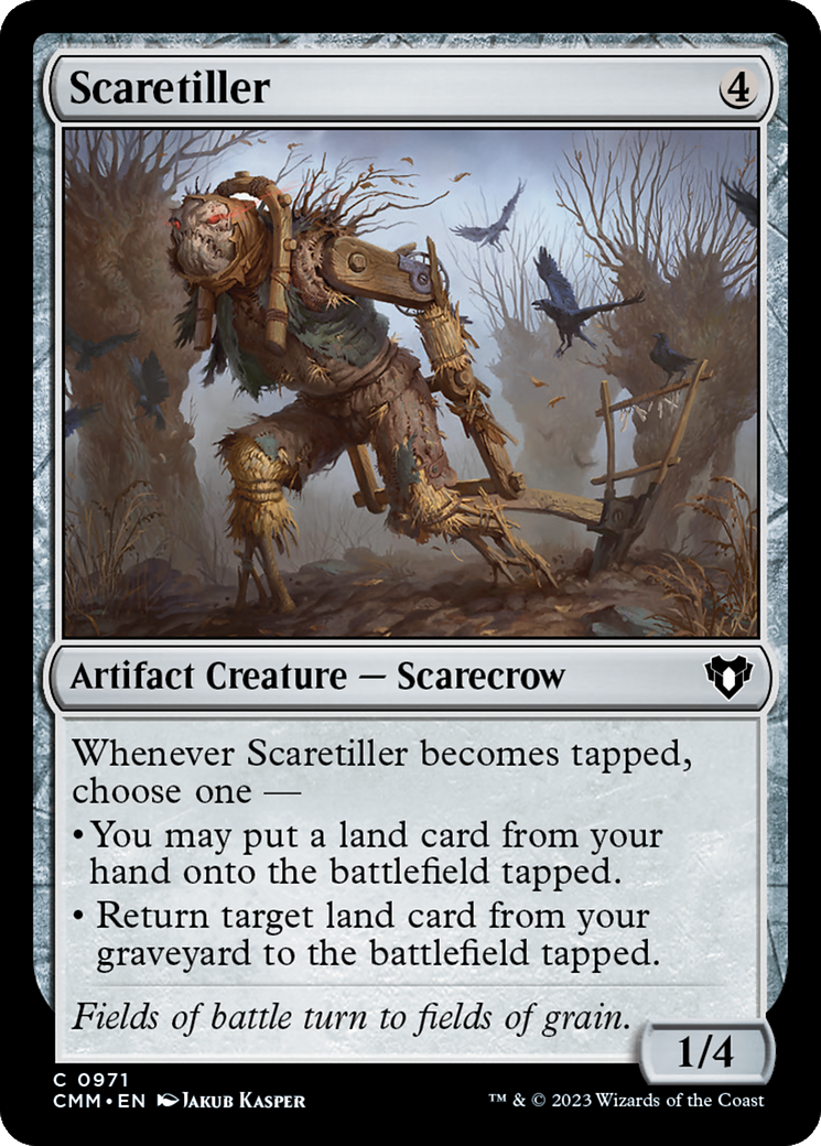 Scaretiller (CMM-971) - Commander Masters - Premium MTG Single from Wizards of the Coast - Just $0.08! Shop now at Game Crave Tournament Store