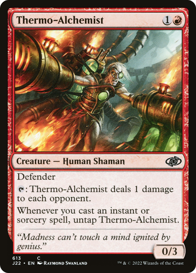Thermo-Alchemist (J22-613) - Jumpstart 2022 - Premium MTG Single from Wizards of the Coast - Just $0.08! Shop now at Game Crave Tournament Store