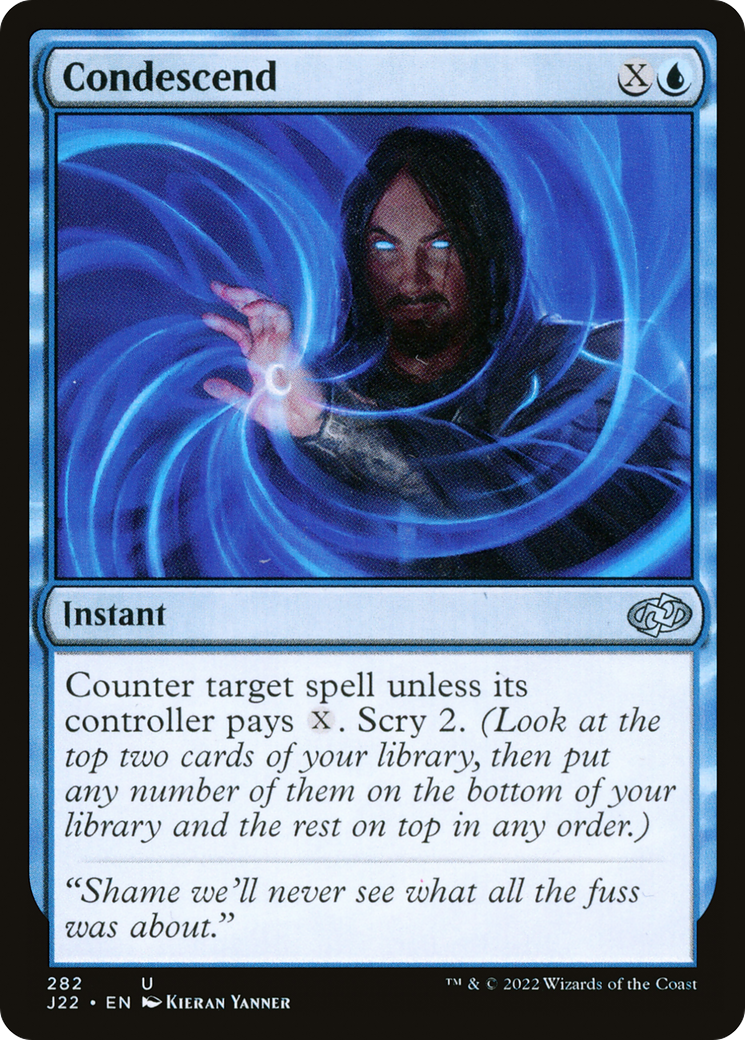 Condescend (J22-282) - Jumpstart 2022 - Premium MTG Single from Wizards of the Coast - Just $0.08! Shop now at Game Crave Tournament Store