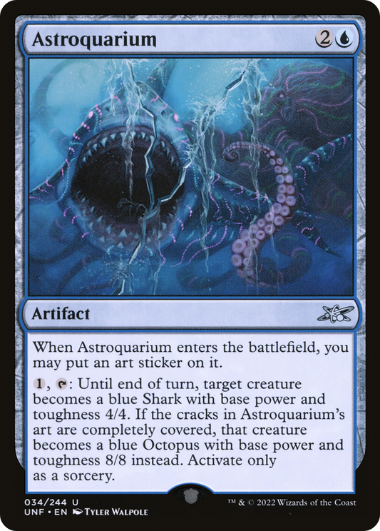 Astroquarium (UNF-034) - Unfinity - Premium MTG Single from Wizards of the Coast - Just $0.08! Shop now at Game Crave Tournament Store