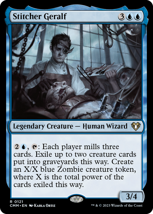 Stitcher Geralf (CMM-121) - Commander Masters - Premium MTG Single from Wizards of the Coast - Just $0.08! Shop now at Game Crave Tournament Store