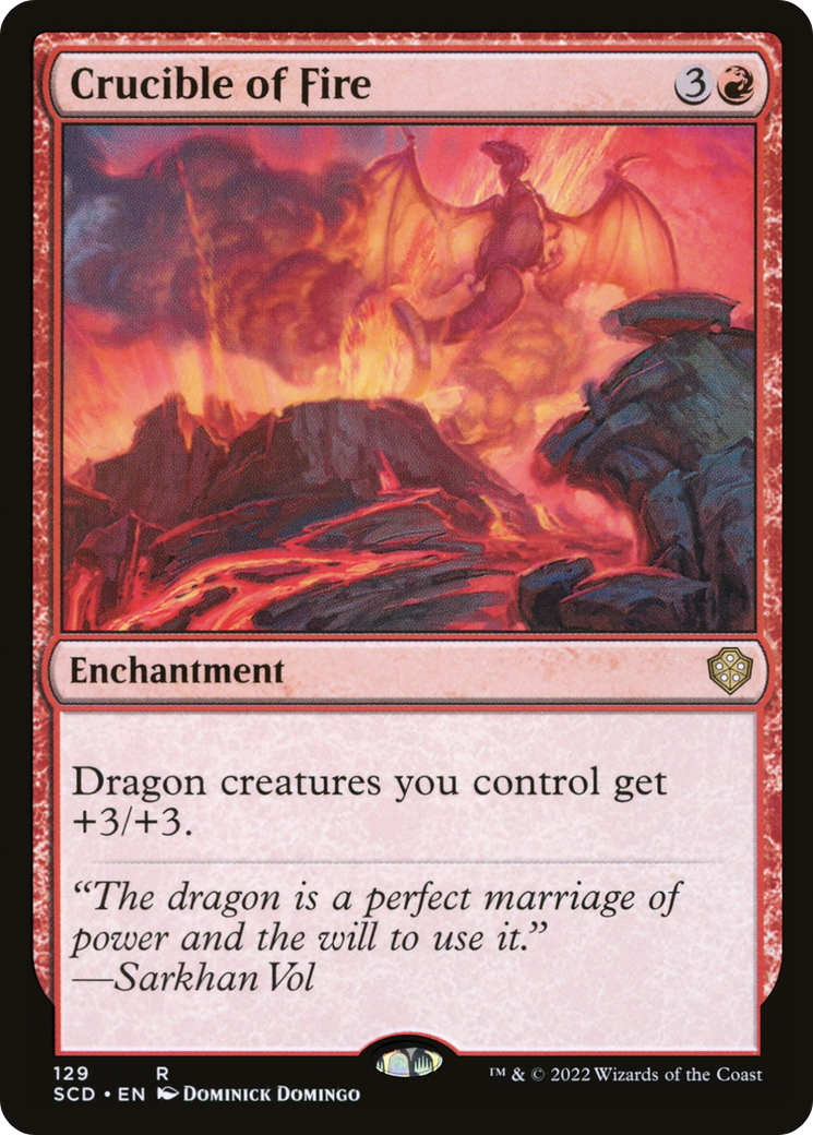 Crucible of Fire (SCD-129) - Starter Commander Decks - Premium MTG Single from Wizards of the Coast - Just $0.19! Shop now at Game Crave Tournament Store