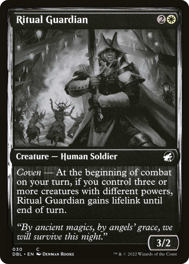 Ritual Guardian (DBL-030) - Innistrad: Double Feature - Premium MTG Single from Wizards of the Coast - Just $0.08! Shop now at Game Crave Tournament Store