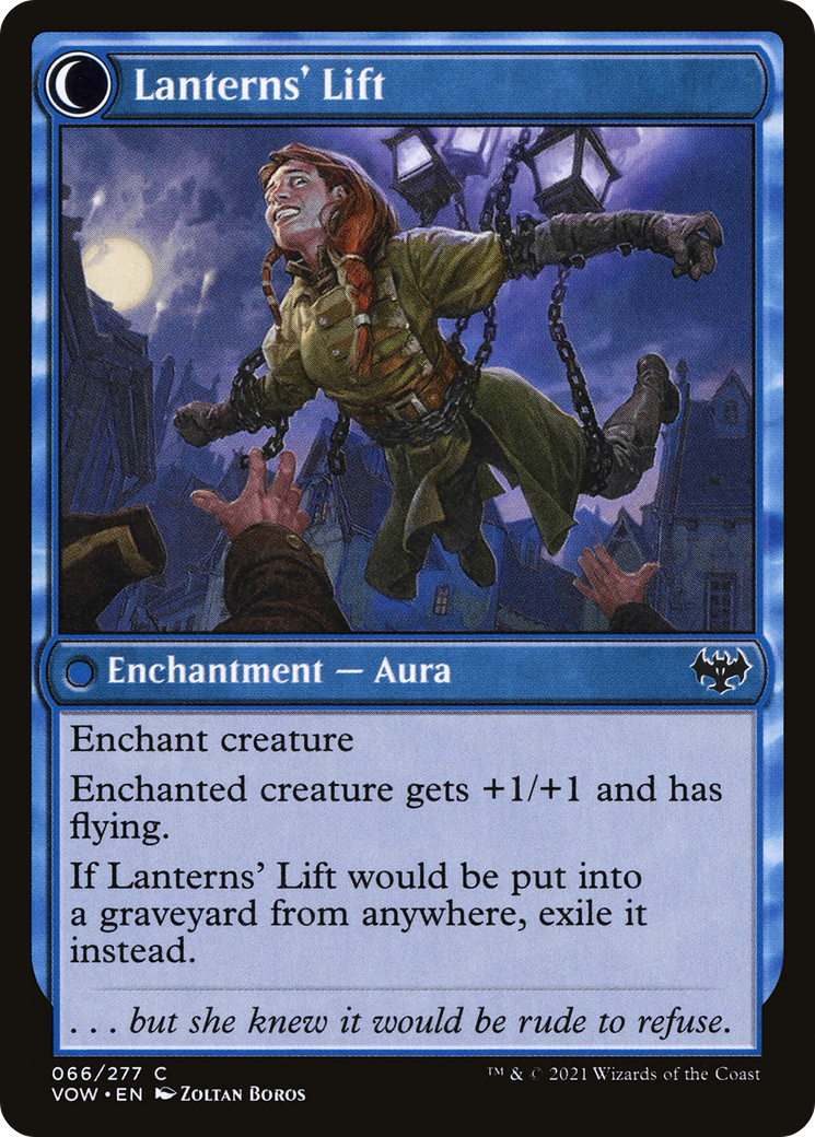 Lantern Bearer // Lanterns' Lift (VOW-066) - Innistrad: Crimson Vow: (Double Faced Transform) - Premium MTG Single from Wizards of the Coast - Just $0.25! Shop now at Game Crave Tournament Store