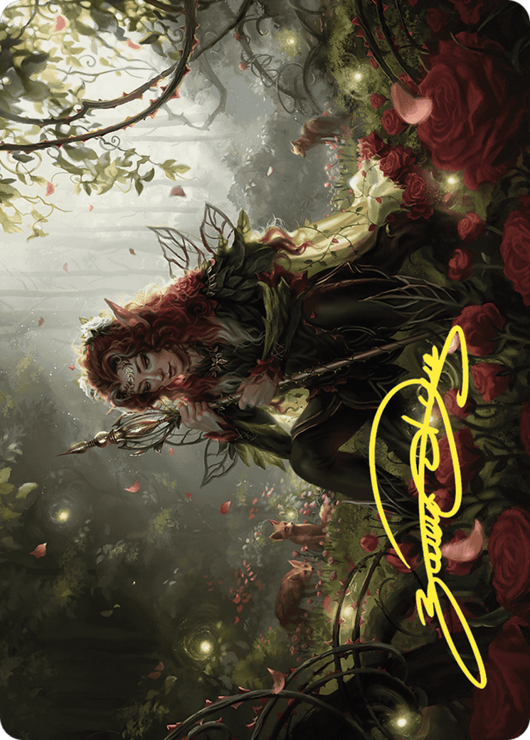 Yenna, Redtooth Regent // Yenna, Redtooth Regent (AWOE-035) - Wilds of Eldraine Art Series (Borderless) Foil - Premium MTG Single from Wizards of the Coast - Just $0! Shop now at Game Crave Tournament Store