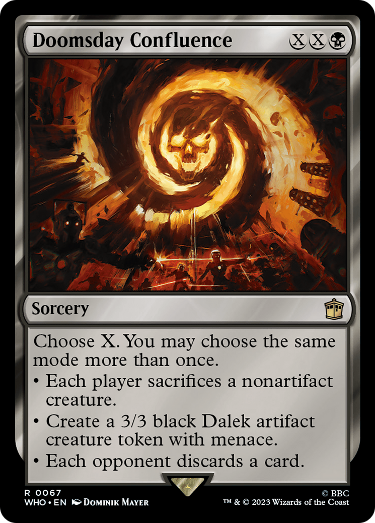 Doomsday Confluence (WHO-067) - Doctor Who - Premium MTG Single from Wizards of the Coast - Just $0.08! Shop now at Game Crave Tournament Store