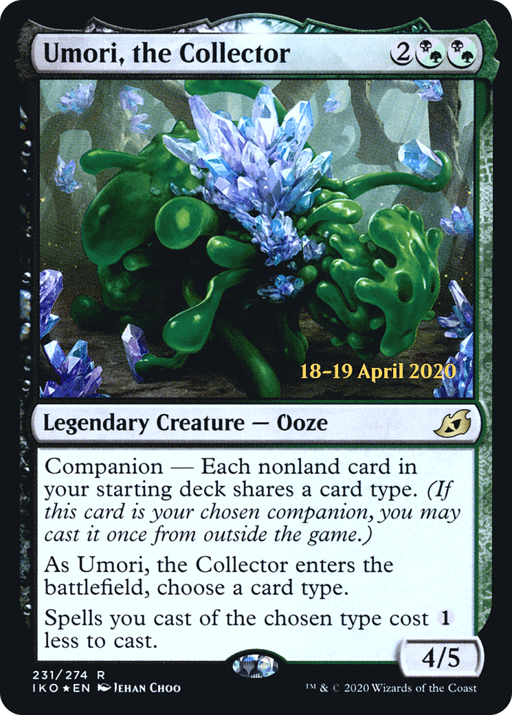 Umori, the Collector (PIKO-231S) - Ikoria: Lair of Behemoths Promos: (companion) Foil - Premium MTG Single from Wizards of the Coast - Just $0.26! Shop now at Game Crave Tournament Store