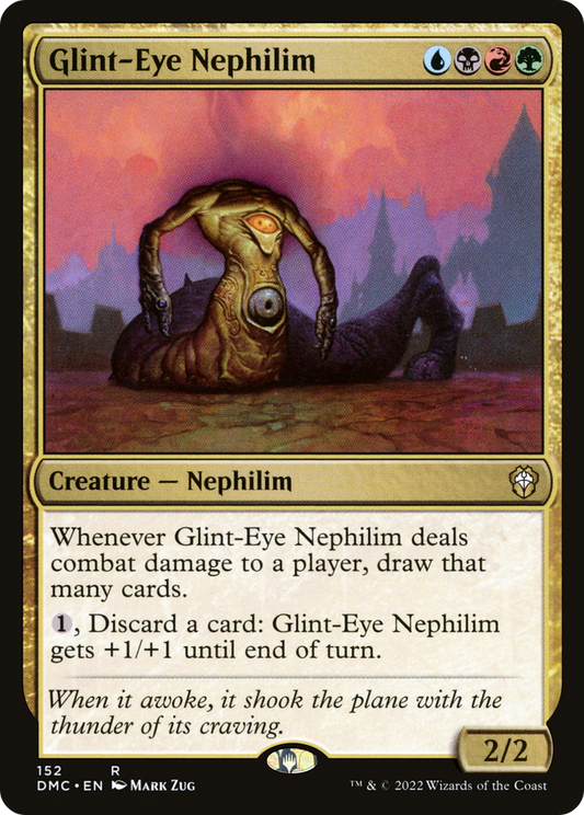 Glint-Eye Nephilim (DMC-152) - Dominaria United Commander - Premium MTG Single from Wizards of the Coast - Just $0.08! Shop now at Game Crave Tournament Store