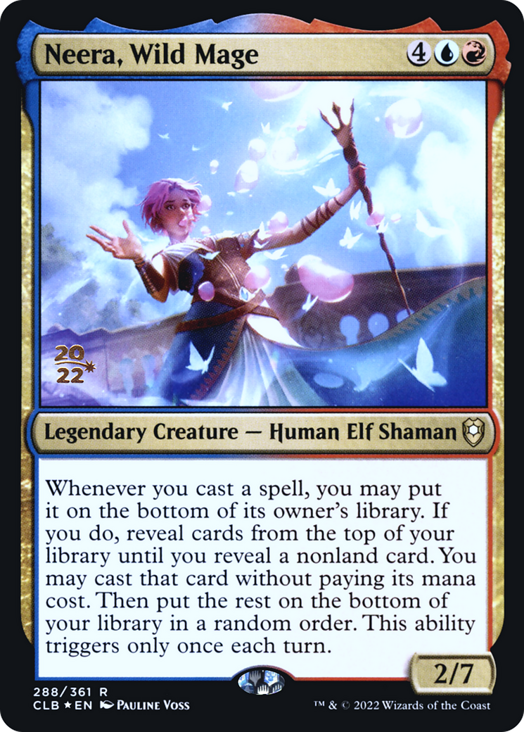 Neera, Wild Mage (PCLB-288S) - Battle for Baldur's Gate Promos Foil - Premium MTG Single from Wizards of the Coast - Just $1.38! Shop now at Game Crave Tournament Store