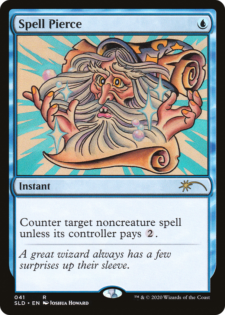 Spell Pierce (SLD-041) - Secret Lair Drop - Premium MTG Single from Wizards of the Coast - Just $1.04! Shop now at Game Crave Tournament Store