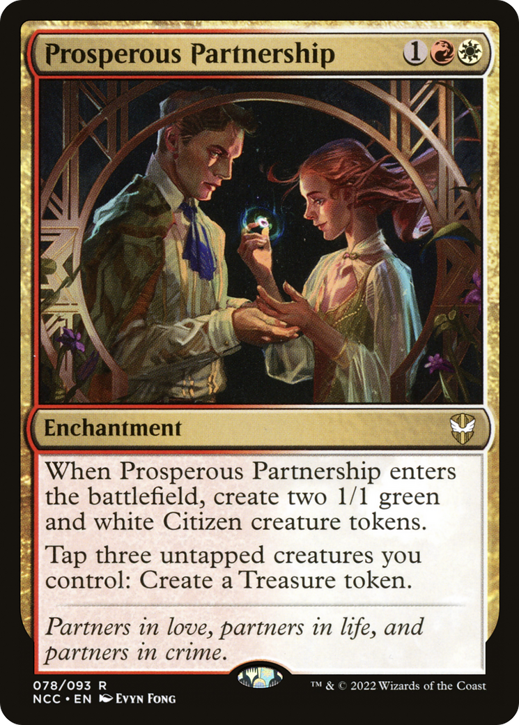 Prosperous Partnership (NCC-078) - New Capenna Commander - Premium MTG Single from Wizards of the Coast - Just $2.39! Shop now at Game Crave Tournament Store