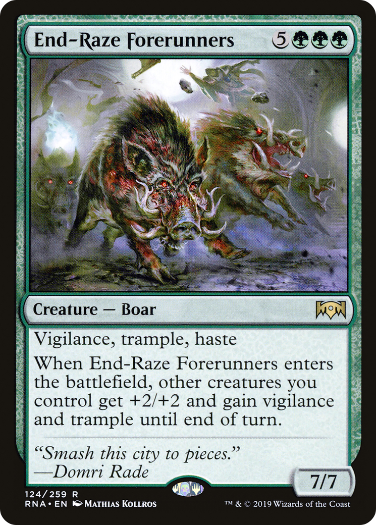 End-Raze Forerunners (RNA-124) - Ravnica Allegiance - Premium MTG Single from Wizards of the Coast - Just $0.08! Shop now at Game Crave Tournament Store