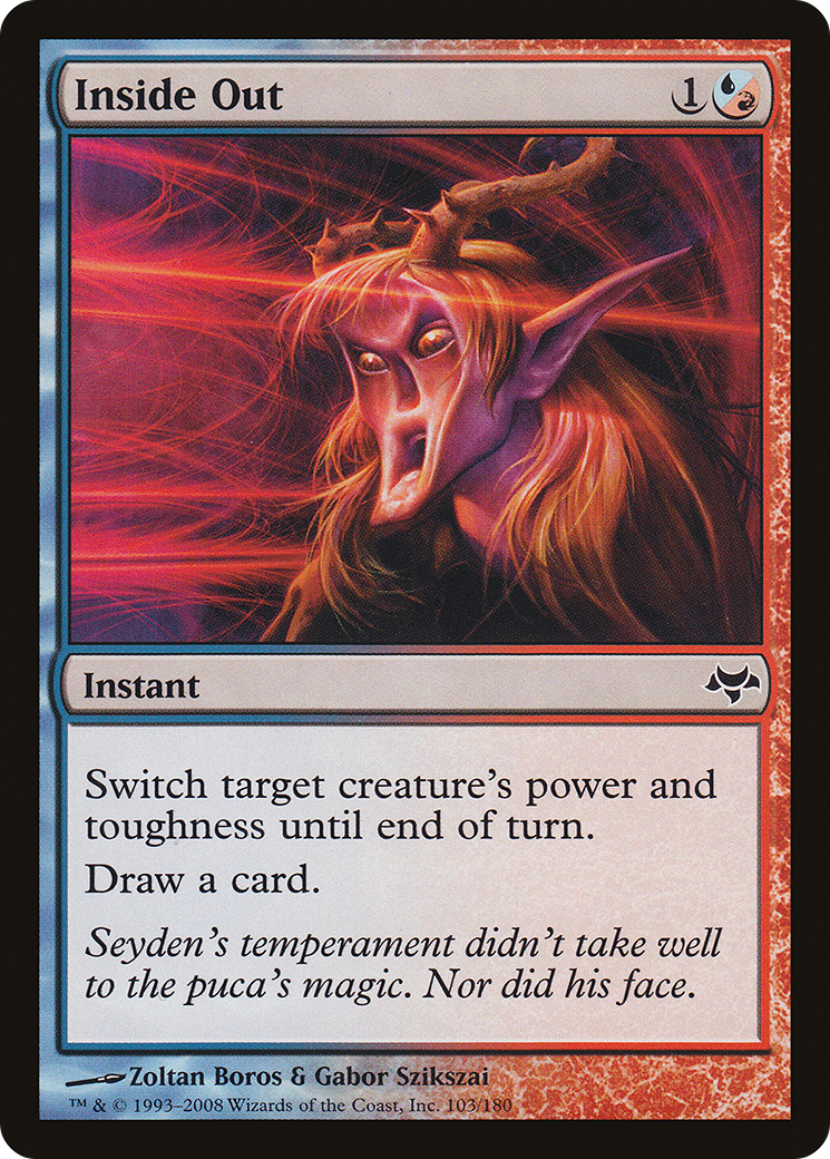 Inside Out (EVE-103) - Eventide - Premium MTG Single from Wizards of the Coast - Just $0.08! Shop now at Game Crave Tournament Store