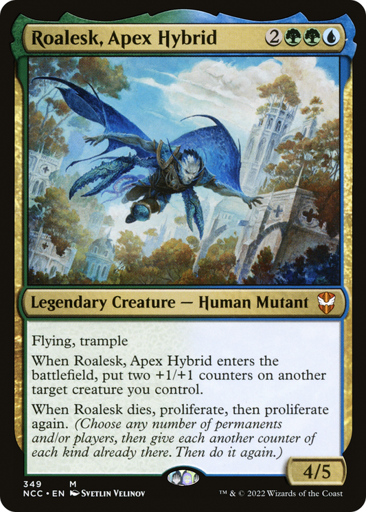 Roalesk, Apex Hybrid (NCC-349) - New Capenna Commander - Premium MTG Single from Wizards of the Coast - Just $0.11! Shop now at Game Crave Tournament Store