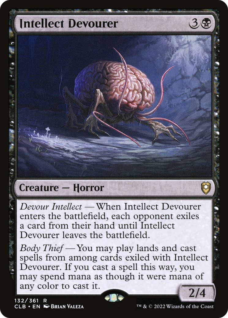 Intellect Devourer (CLB-132) - Commander Legends: Battle for Baldur's Gate - Premium MTG Single from Wizards of the Coast - Just $0.08! Shop now at Game Crave Tournament Store