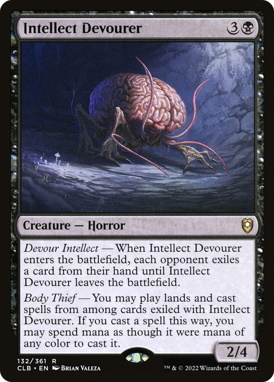 Intellect Devourer (CLB-132) - Commander Legends: Battle for Baldur's Gate - Premium MTG Single from Wizards of the Coast - Just $0.08! Shop now at Game Crave Tournament Store
