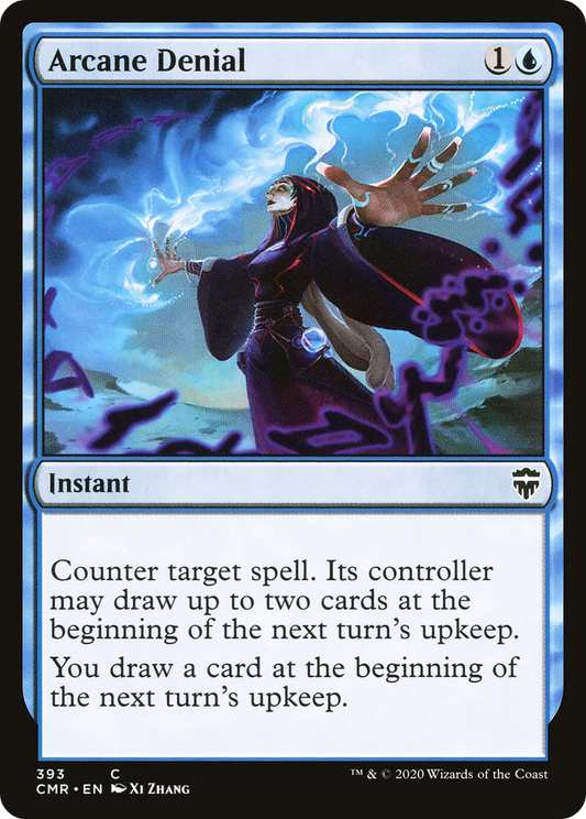 Arcane Denial (CMR-393) - Commander Legends - Premium MTG Single from Wizards of the Coast - Just $2.20! Shop now at Game Crave Tournament Store