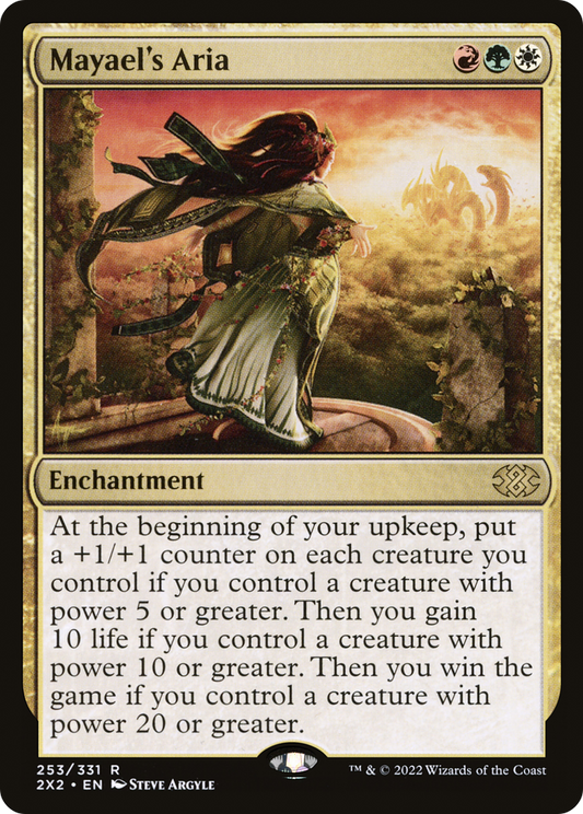Mayael's Aria (2X2-253) - Double Masters 2022 - Premium MTG Single from Wizards of the Coast - Just $1.91! Shop now at Game Crave Tournament Store