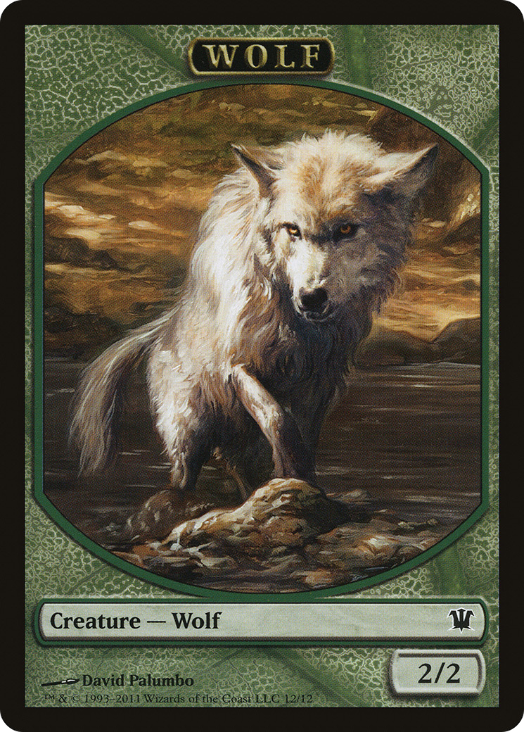 Wolf (TISD-012) - Innistrad Tokens - Premium MTG Single from Wizards of the Coast - Just $0.08! Shop now at Game Crave Tournament Store