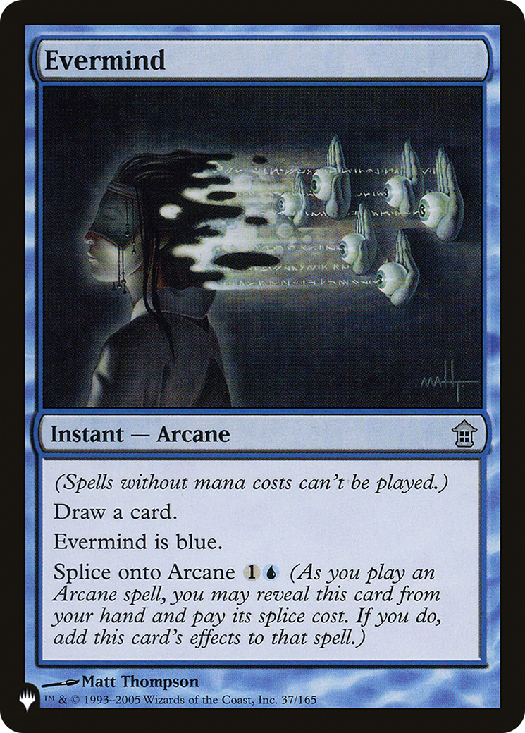 Evermind (PLIST-056) - The List - Premium MTG Single from Wizards of the Coast - Just $0.08! Shop now at Game Crave Tournament Store