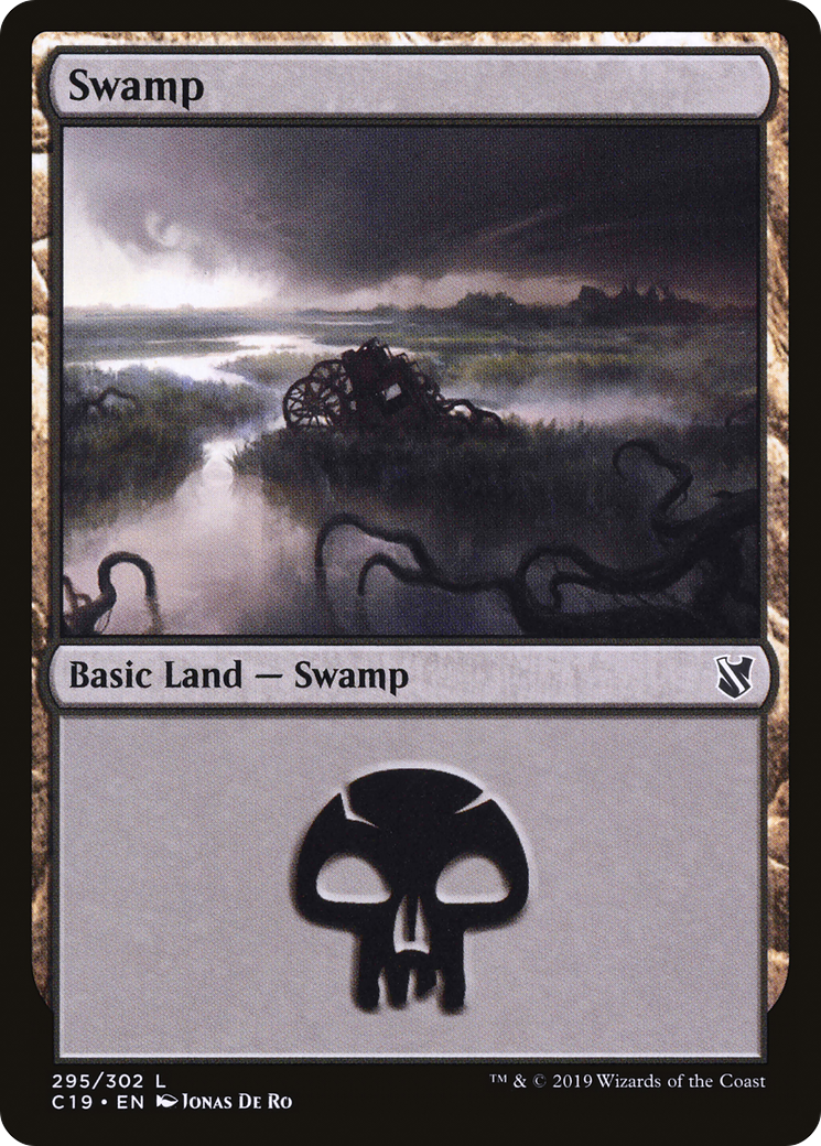 Swamp (C19-295) - Commander 2019 - Premium MTG Single from Wizards of the Coast - Just $0.25! Shop now at Game Crave Tournament Store
