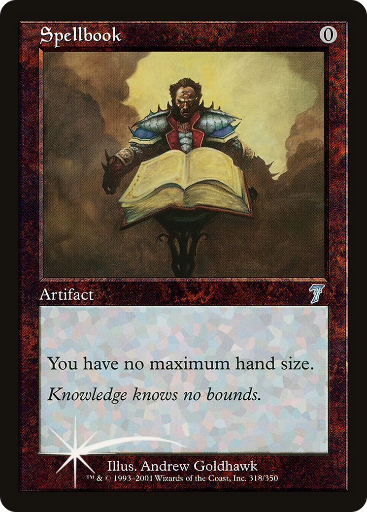 Spellbook (7ED-318★) - Seventh Edition Foil - Premium MTG Single from Wizards of the Coast - Just $7.61! Shop now at Game Crave Tournament Store