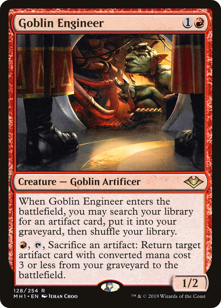 Goblin Engineer (MH1-128) - Modern Horizons - Premium MTG Single from Wizards of the Coast - Just $4.88! Shop now at Game Crave Tournament Store