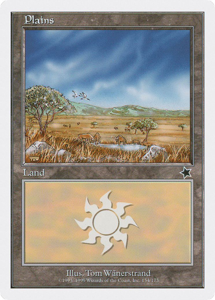 Plains (S99-154) - Starter 1999 - Premium MTG Single from Wizards of the Coast - Just $0.26! Shop now at Game Crave Tournament Store