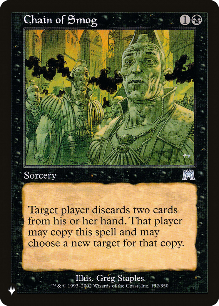 Chain of Smog (PLIST-837) - The List - Premium MTG Single from Wizards of the Coast - Just $3.41! Shop now at Game Crave Tournament Store