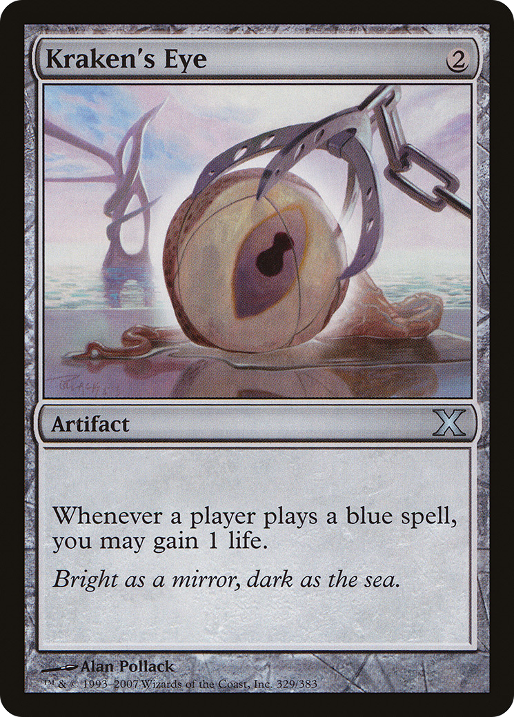 Kraken's Eye (10E-329) - Tenth Edition Foil - Premium MTG Single from Wizards of the Coast - Just $0.08! Shop now at Game Crave Tournament Store