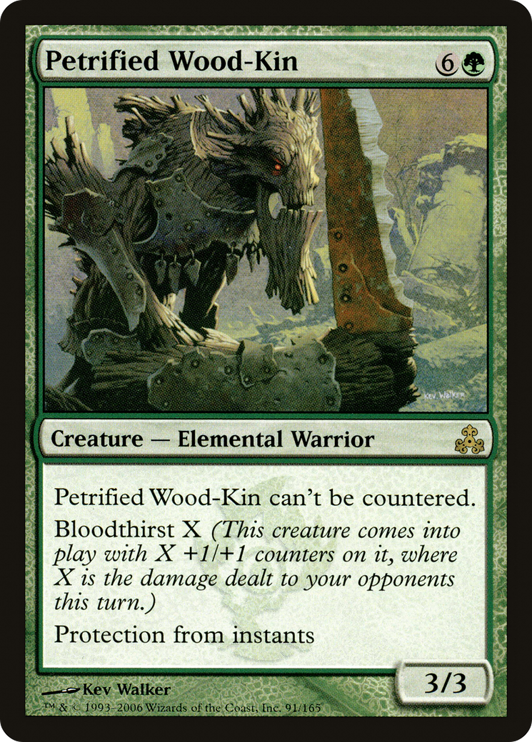 Petrified Wood-Kin (GPT-091) - Guildpact - Premium MTG Single from Wizards of the Coast - Just $0.08! Shop now at Game Crave Tournament Store
