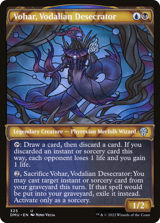 Vohar, Vodalian Desecrator (DMU-325) - Dominaria United: (Showcase) - Premium MTG Single from Wizards of the Coast - Just $0.08! Shop now at Game Crave Tournament Store