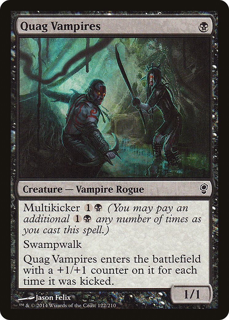Quag Vampires (CNS-122) - Conspiracy Foil - Premium MTG Single from Wizards of the Coast - Just $1.29! Shop now at Game Crave Tournament Store