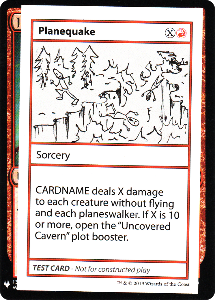 Planequake (CMB1-059) - Mystery Booster Playtest Cards 2019 - Premium MTG Single from Wizards of the Coast - Just $3.18! Shop now at Game Crave Tournament Store