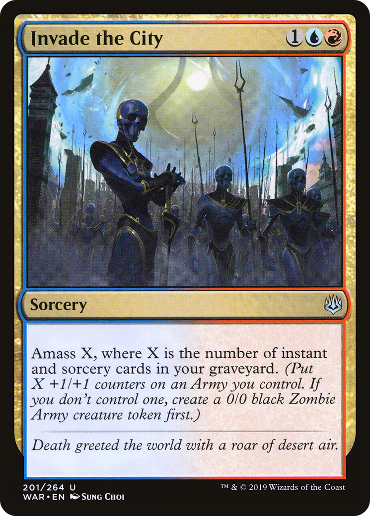 Invade the City (WAR-201) - War of the Spark - Premium MTG Single from Wizards of the Coast - Just $0.08! Shop now at Game Crave Tournament Store