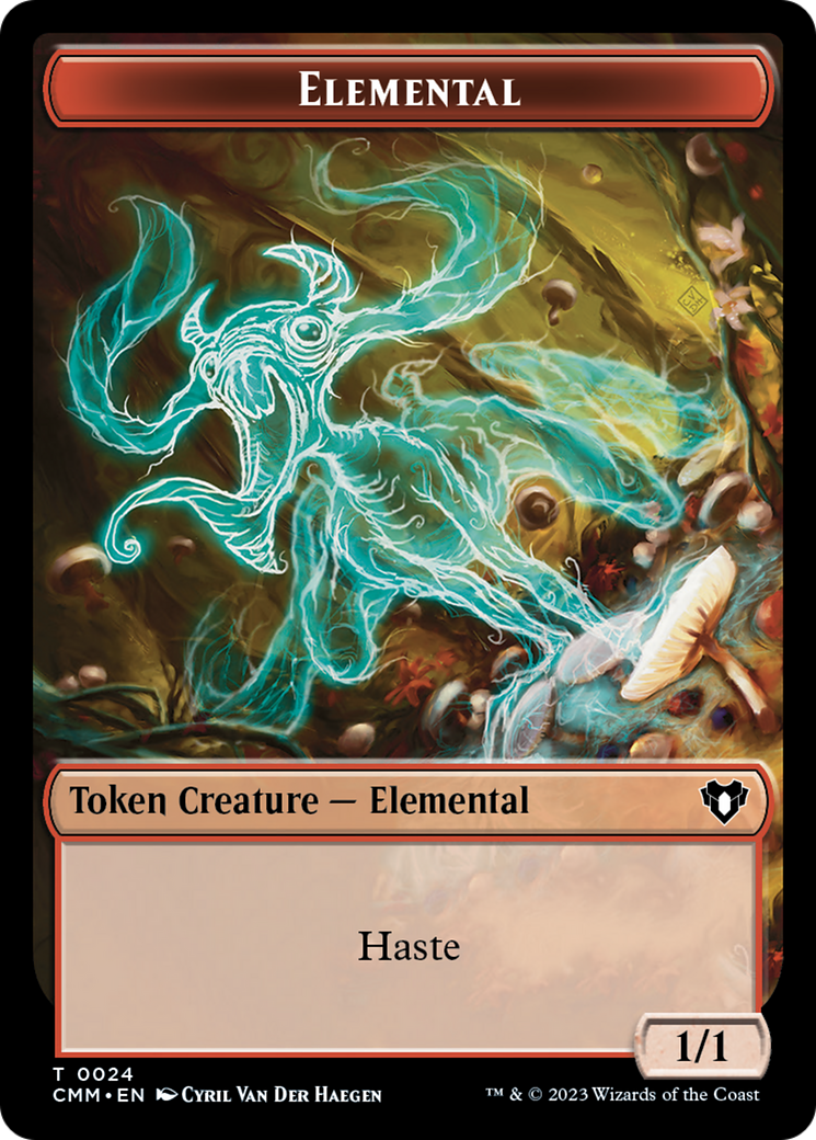 Elemental (TCMM-024) - Commander Masters Tokens Foil - Premium MTG Single from Wizards of the Coast - Just $0! Shop now at Game Crave Tournament Store