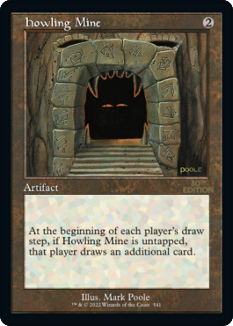 Howling Mine (30A-541) - 30th Anniversary Edition - Premium MTG Single from Wizards of the Coast - Just $12.24! Shop now at Game Crave Tournament Store