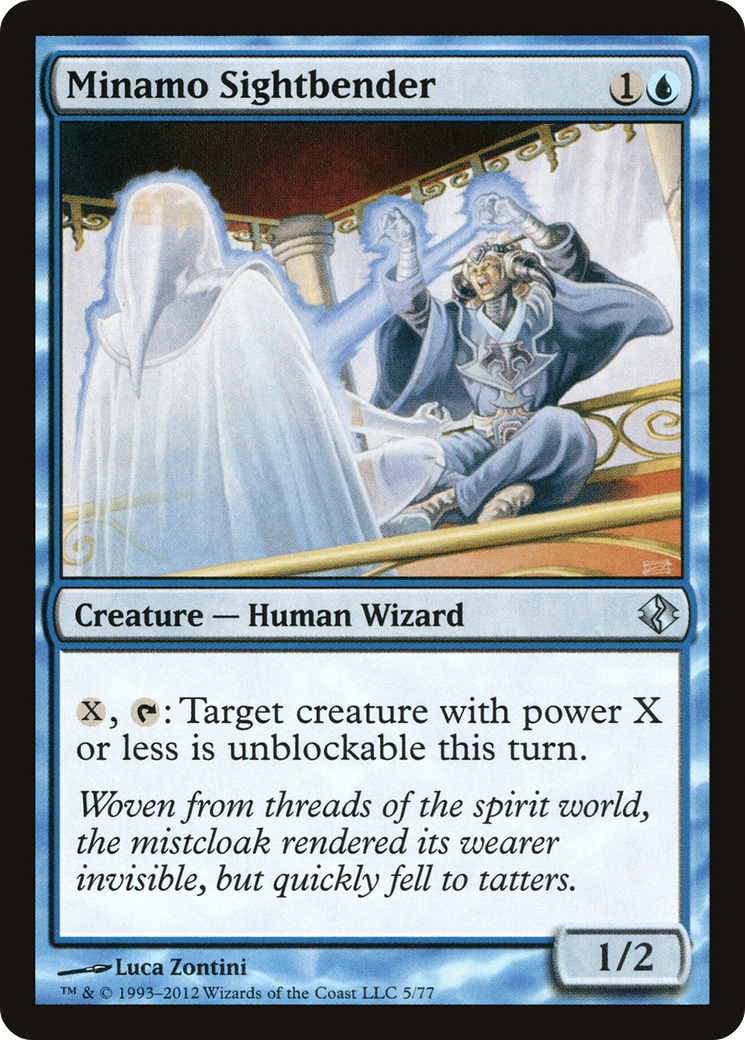 Minamo Sightbender (DDI-005) - Duel Decks: Venser vs. Koth - Premium MTG Single from Wizards of the Coast - Just $0.08! Shop now at Game Crave Tournament Store