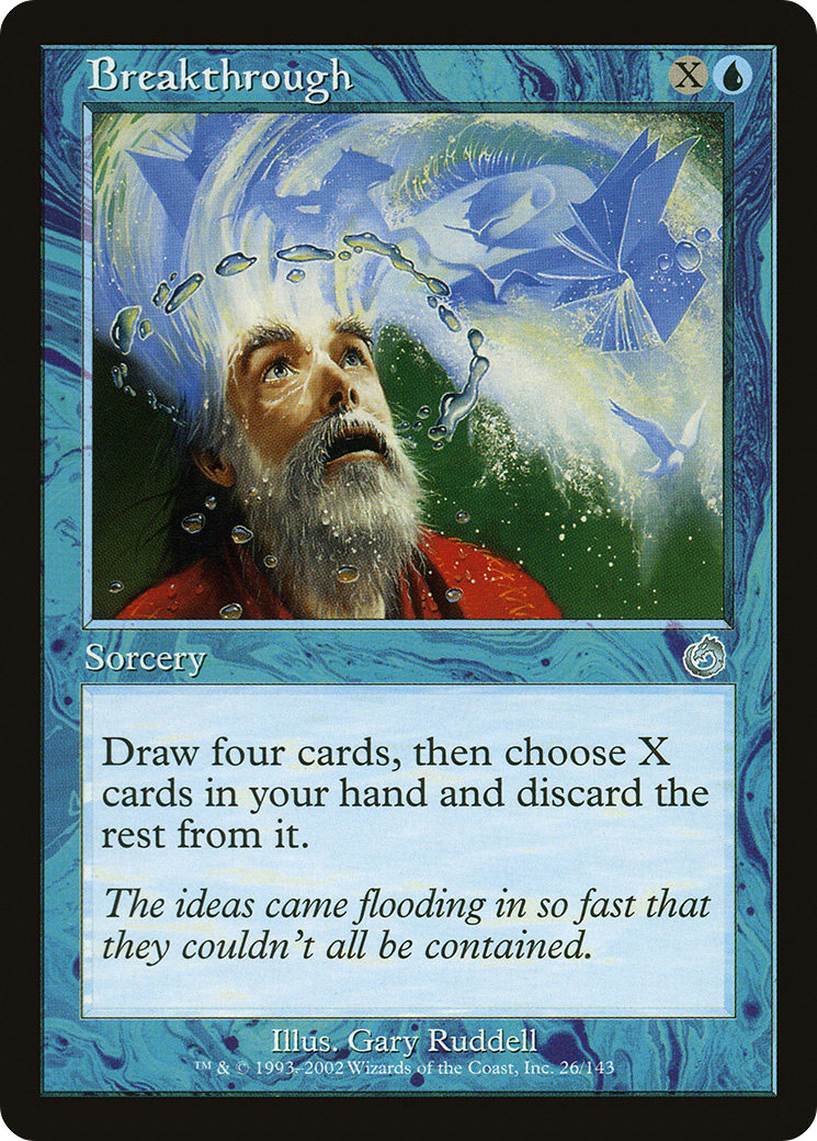 Breakthrough (TOR-026) - Torment - Premium MTG Single from Wizards of the Coast - Just $0.08! Shop now at Game Crave Tournament Store