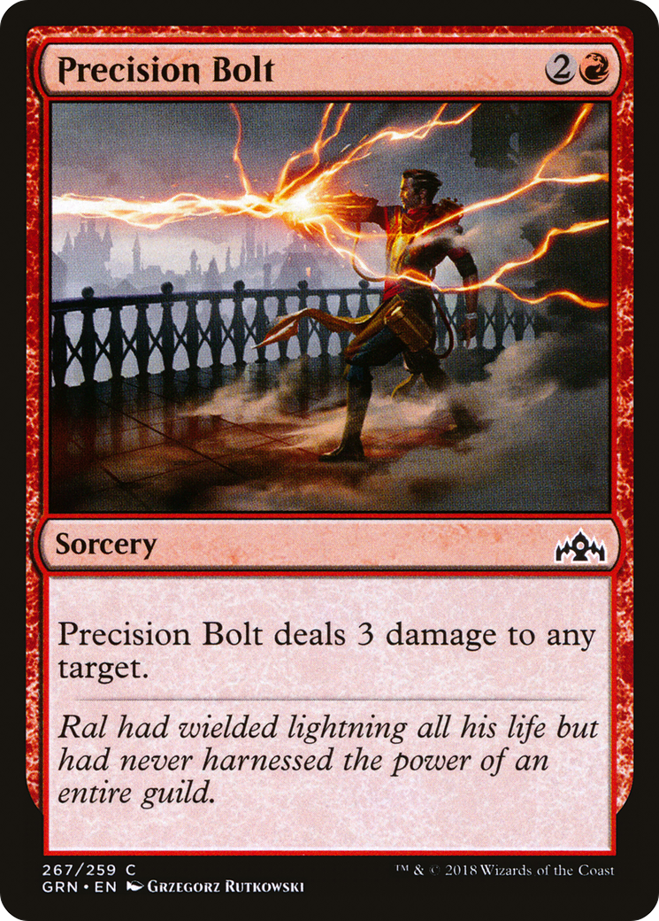 Precision Bolt (GRN-267) - Guilds of Ravnica - Premium MTG Single from Wizards of the Coast - Just $0.08! Shop now at Game Crave Tournament Store
